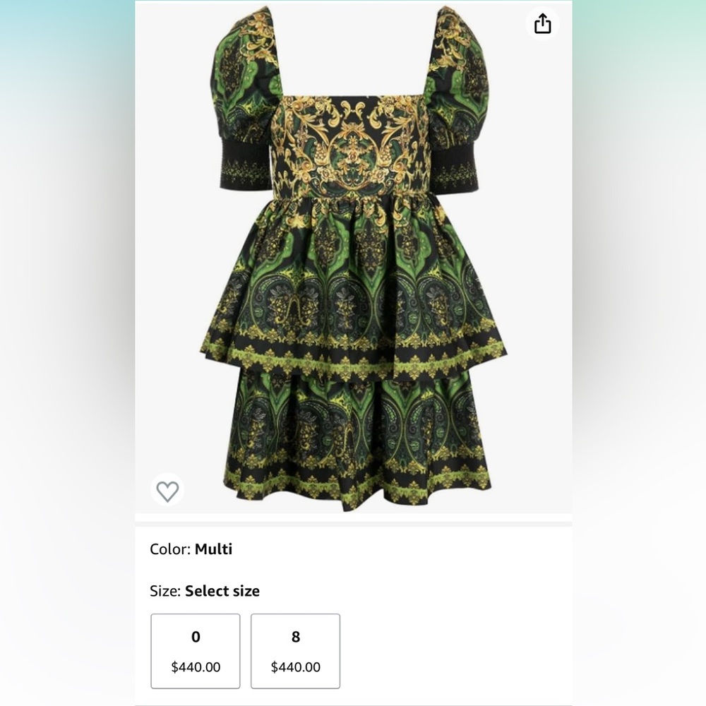 Women’s Tiered mini dress NWT